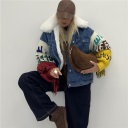 giubbotto con pelliccia removibile season